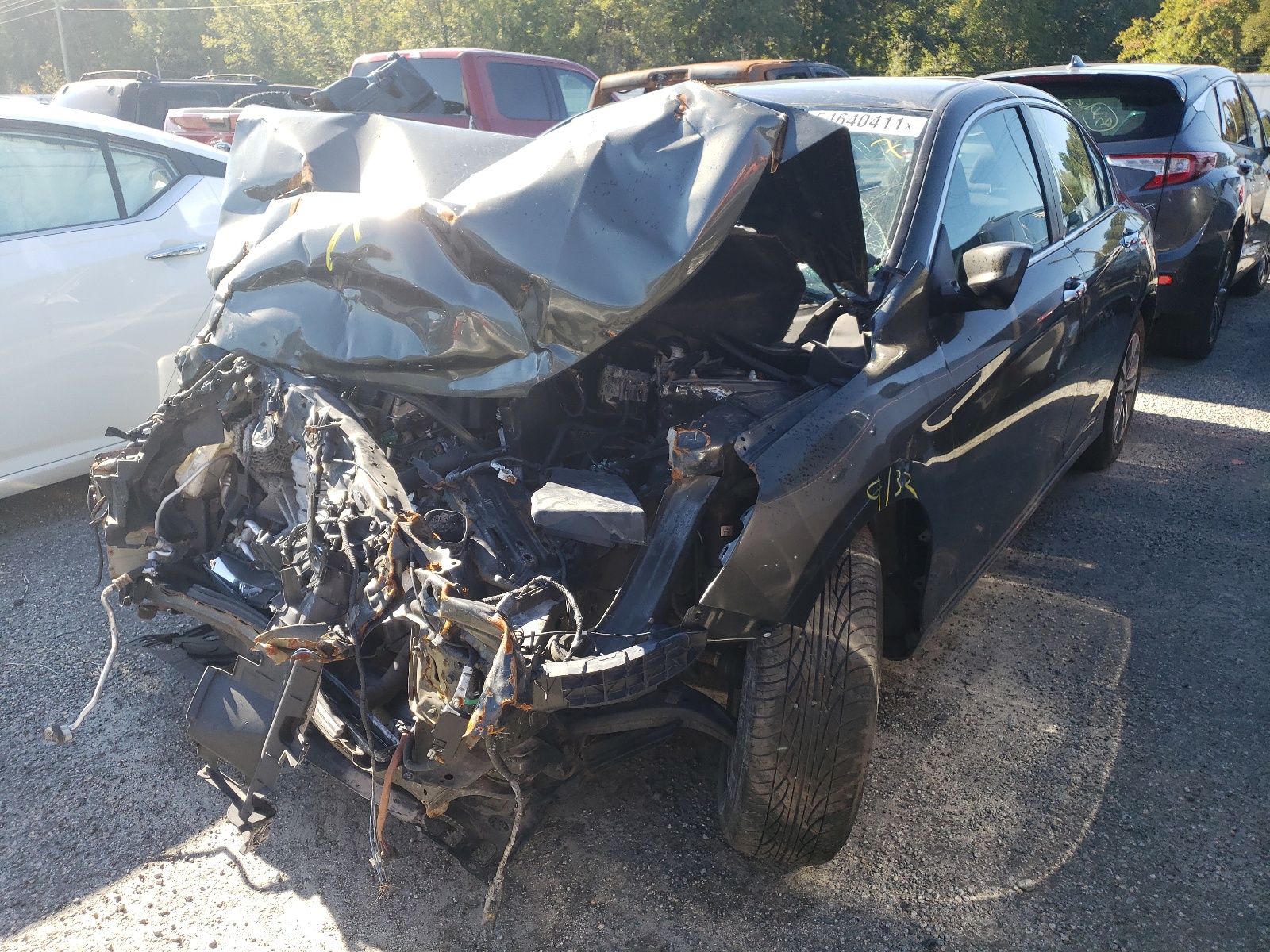 Photo 2 from auction – 2014 HONDA ACCORD LX with VIN 1HGCR2F32EA109871
