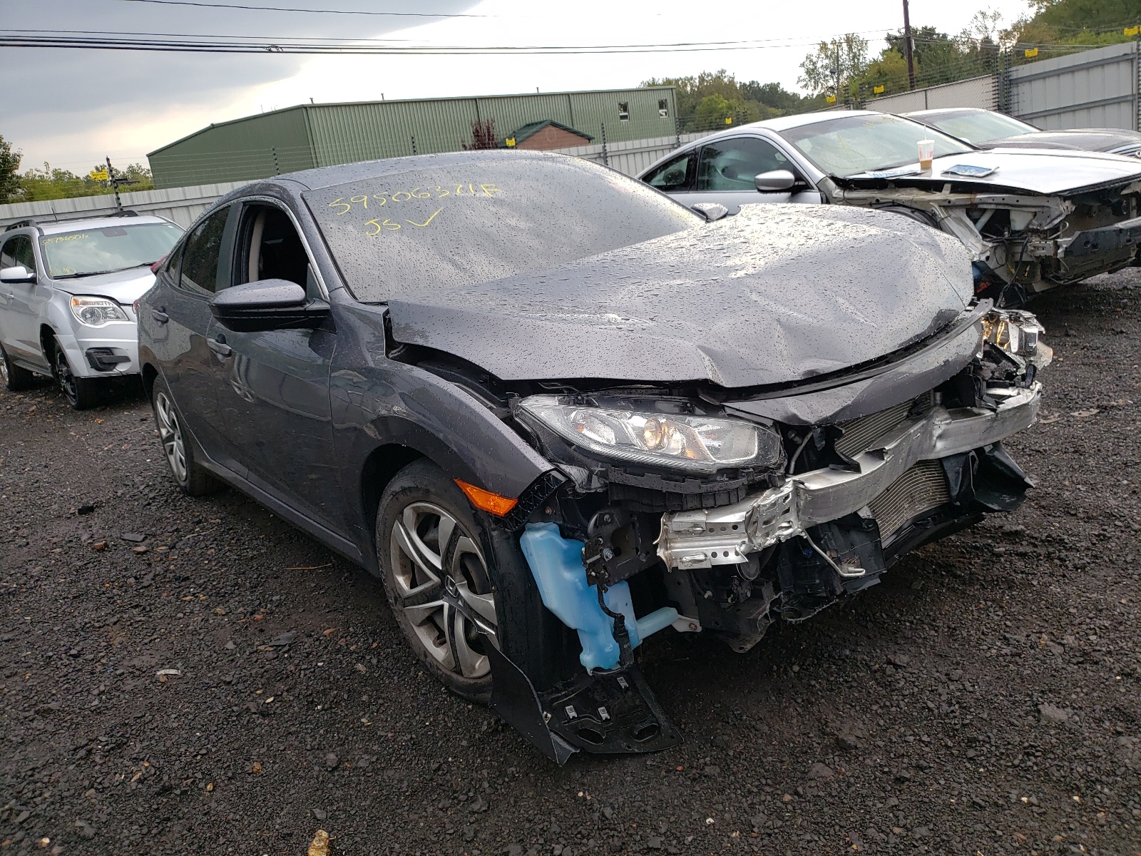 HONDA CIVIC LX 2016 with VIN 2HGFC2F53GH500760 - Photo from auction