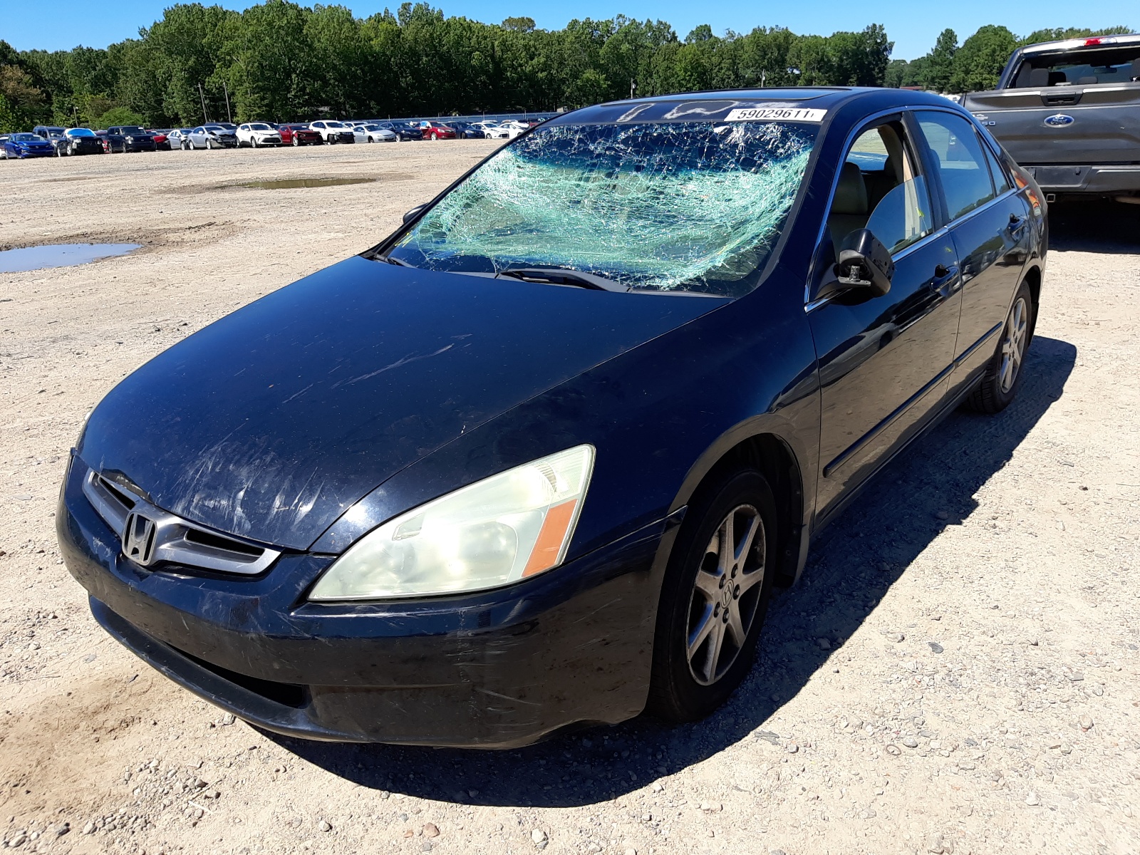 Photo 2 from auction – 2004 HONDA ACCORD EX with VIN 1HGCM66564A006264