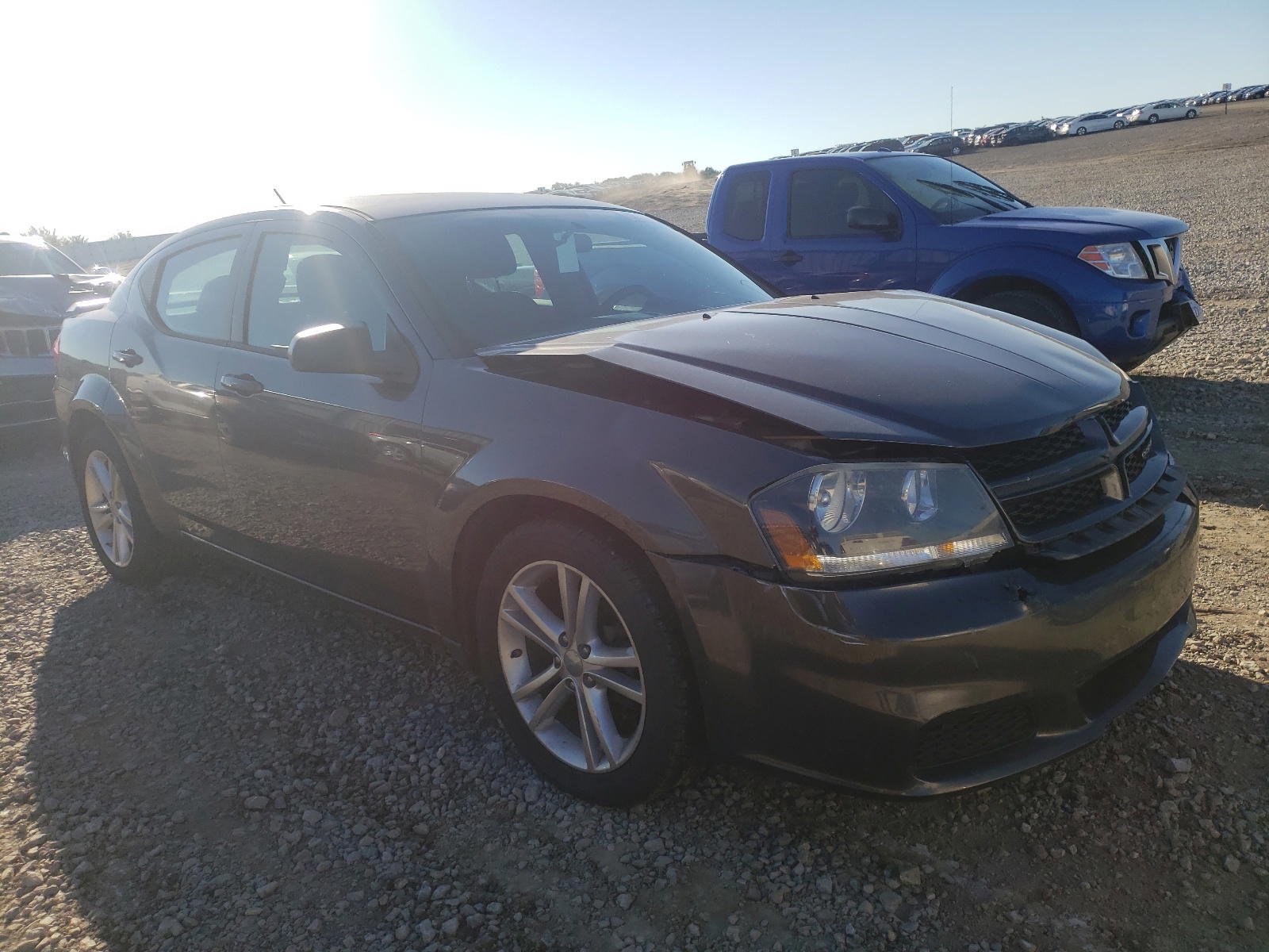 DODGE AVENGER SE 2014 with VIN 1C3CDZAB3EN181910 - Photo from auction