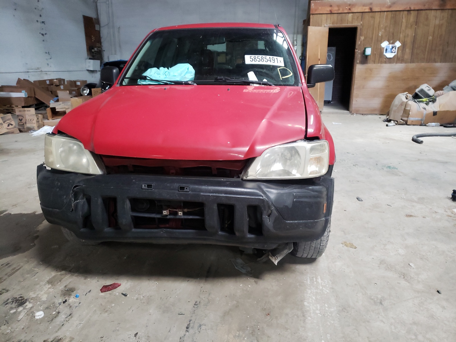 Photo 9 from auction – 2000 HONDA CR-V LX with VIN JHLRD2848YS006730