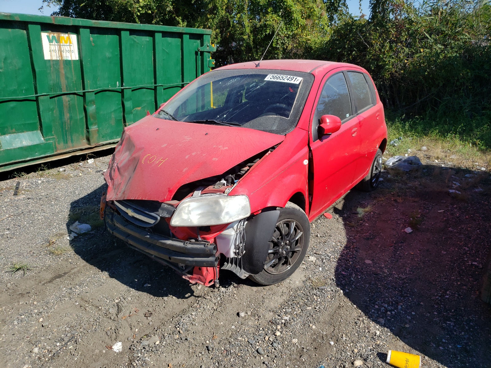Zdjęcie 2 z aukcji – 2006 CHEVROLET AVEO BASE z VIN KL1TD66636B623780