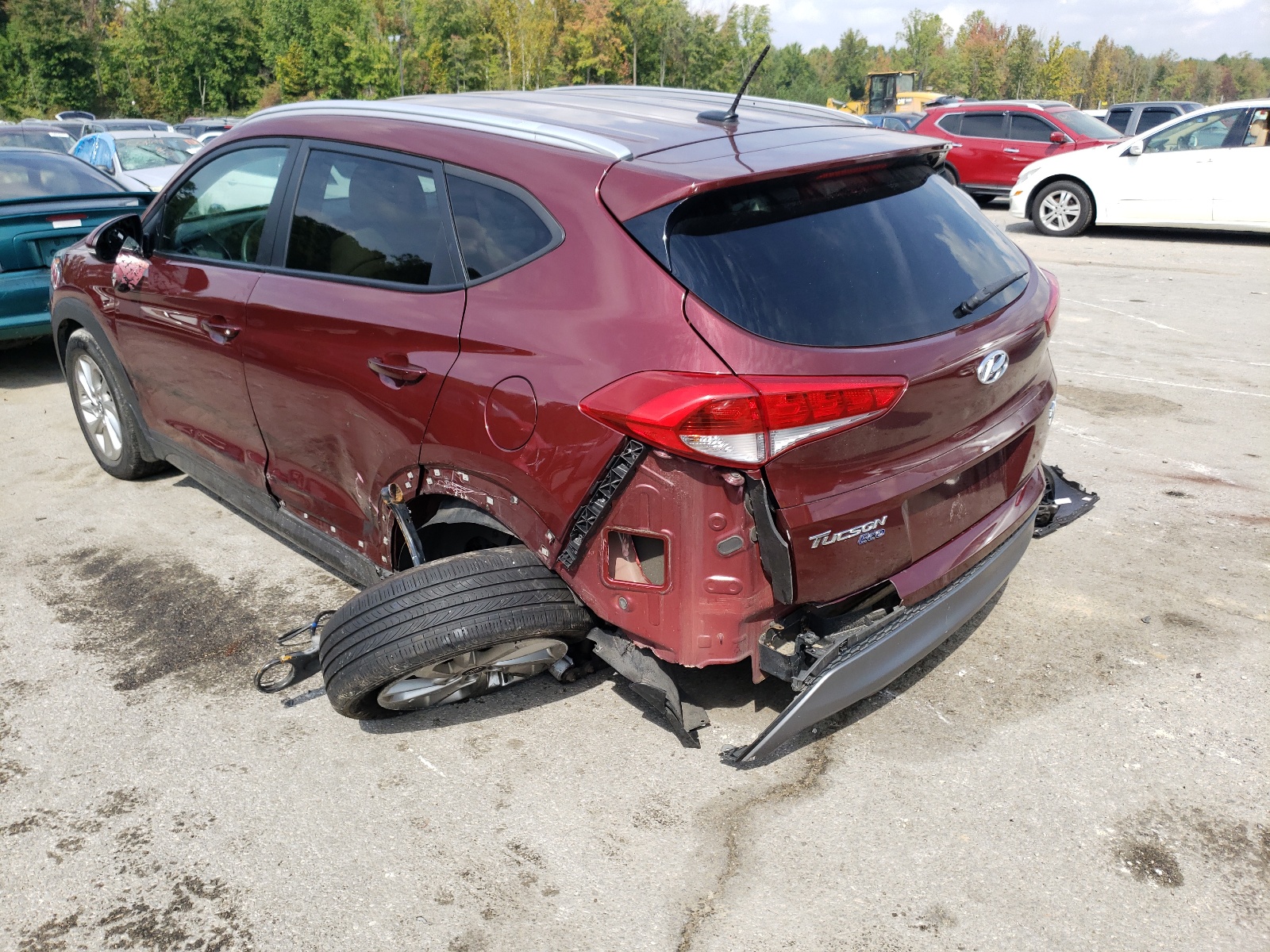 Photo 9 from auction – 2016 HYUNDAI TUCSON LIM with VIN KM8J3CA2XGU204199