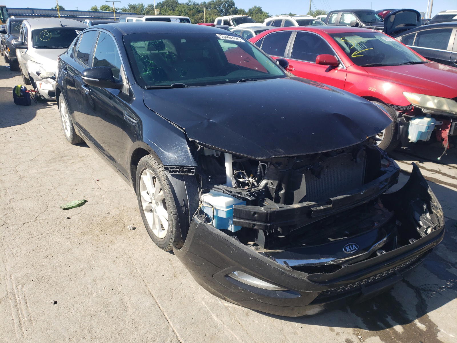 KIA OPTIMA EX 2012 with VIN 5XXGN4A79CG066360 - Photo from auction