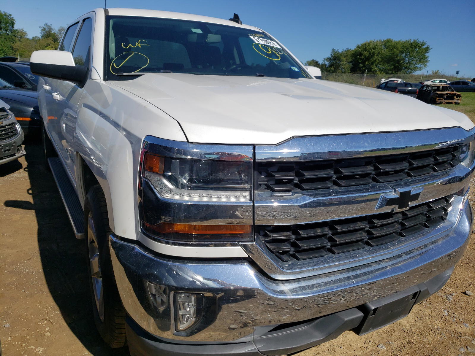 CHEVROLET SILVERADO 2017 with VIN 3GCPCREC8HG234763 - Photo from auction