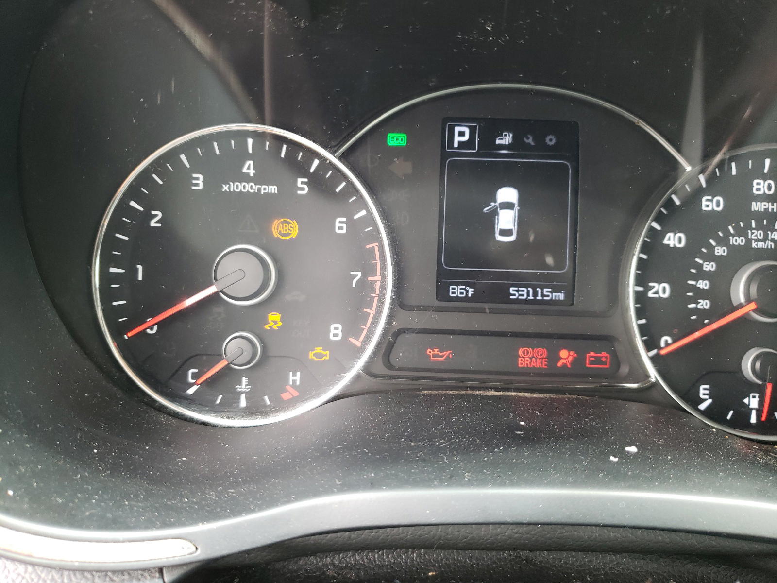 Photo 8 from auction – 2017 KIA FORTE LX with VIN 3KPFL4A76HE049114