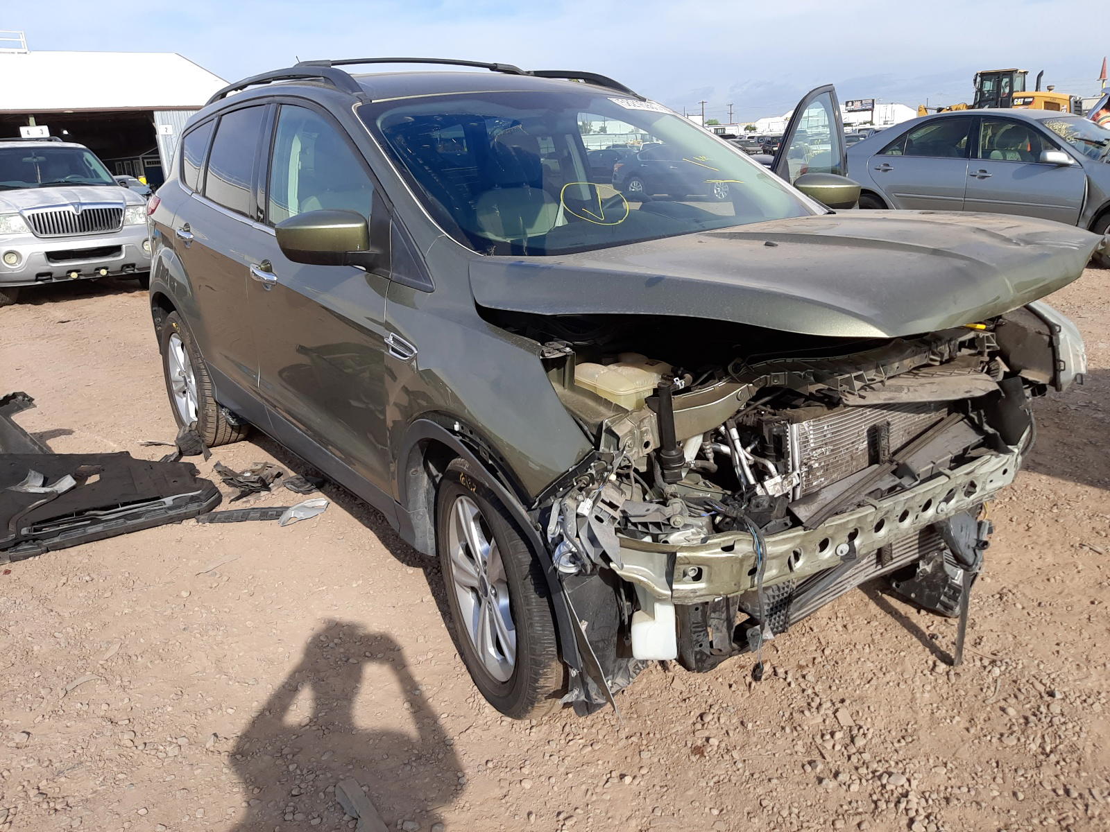 FORD ESCAPE SE 2013 with VIN 1FMCU0GX0DUC45007 - Photo from auction