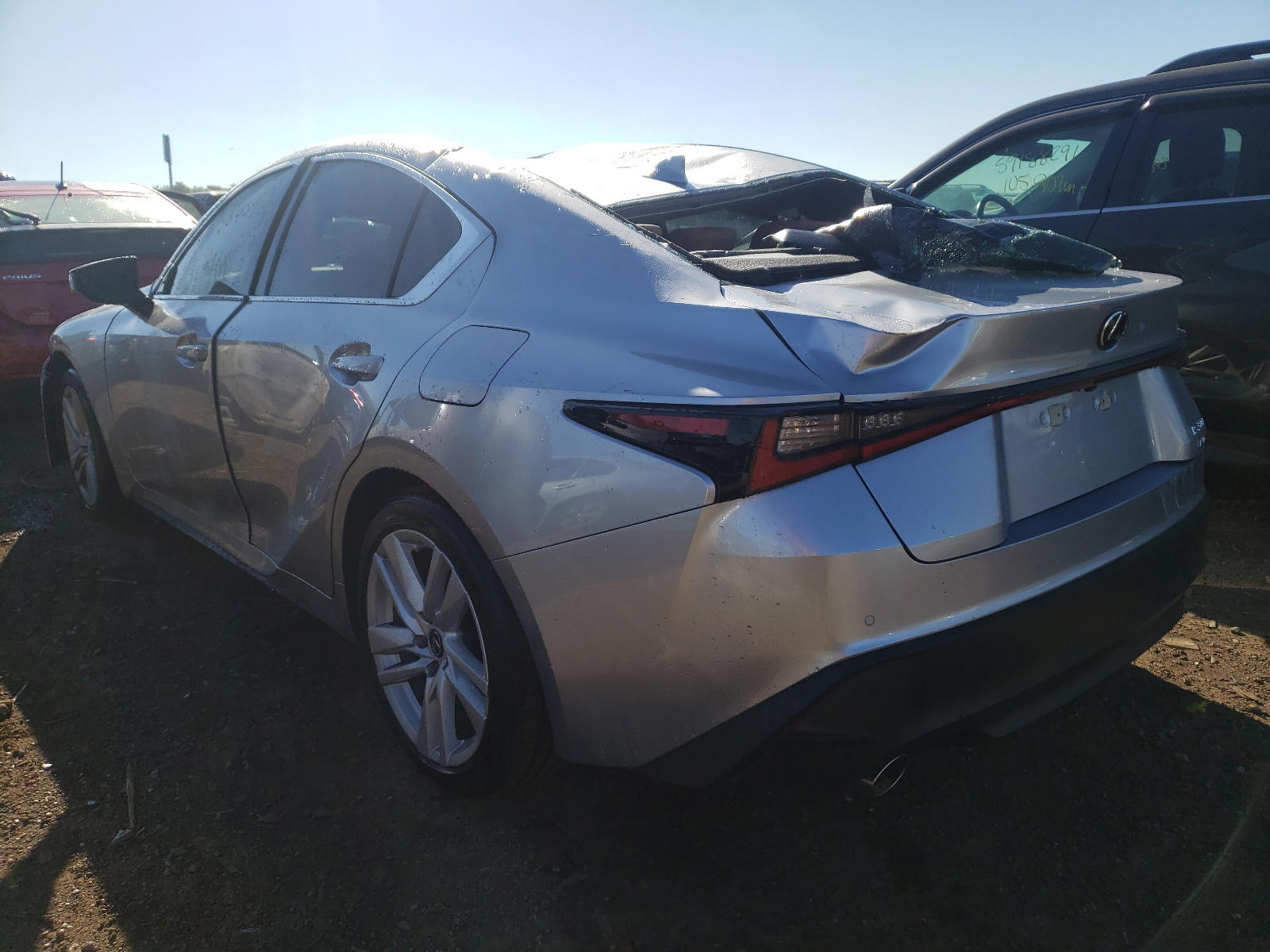 Photo 3 from auction – 2021 LEXUS IS 300 with VIN JTHC81F20M5046214