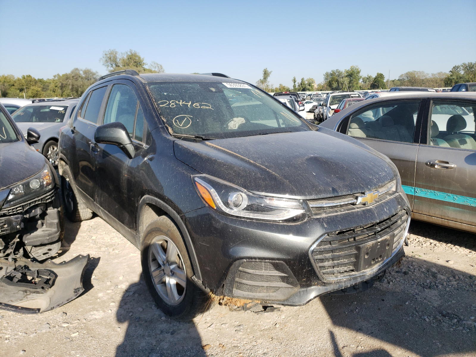 CHEVROLET TRAX 1LT 2017 with VIN 3GNCJLSB8HL284462 - Photo from auction