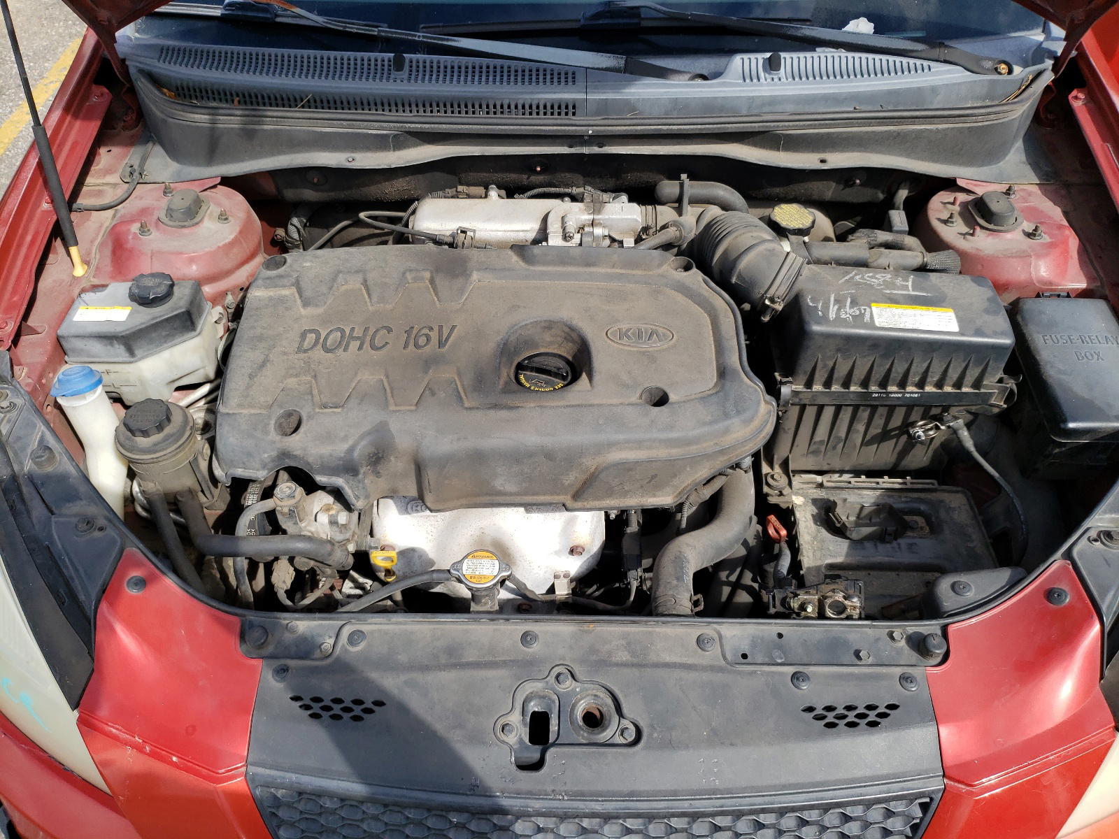 Photo 7 from auction – 2007 KIA RIO BASE with VIN KNADE123076225877