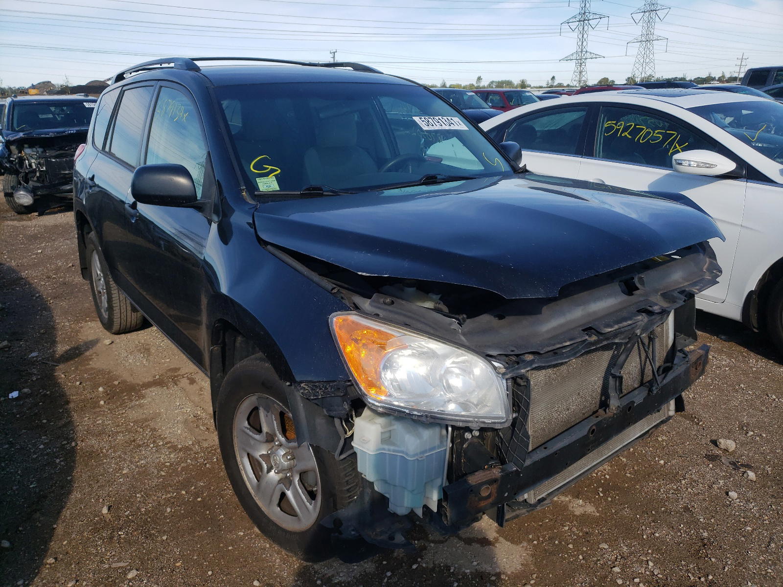 TOYOTA RAV4 2012 with VIN 2T3ZF4DV2CW143776 - Photo from auction