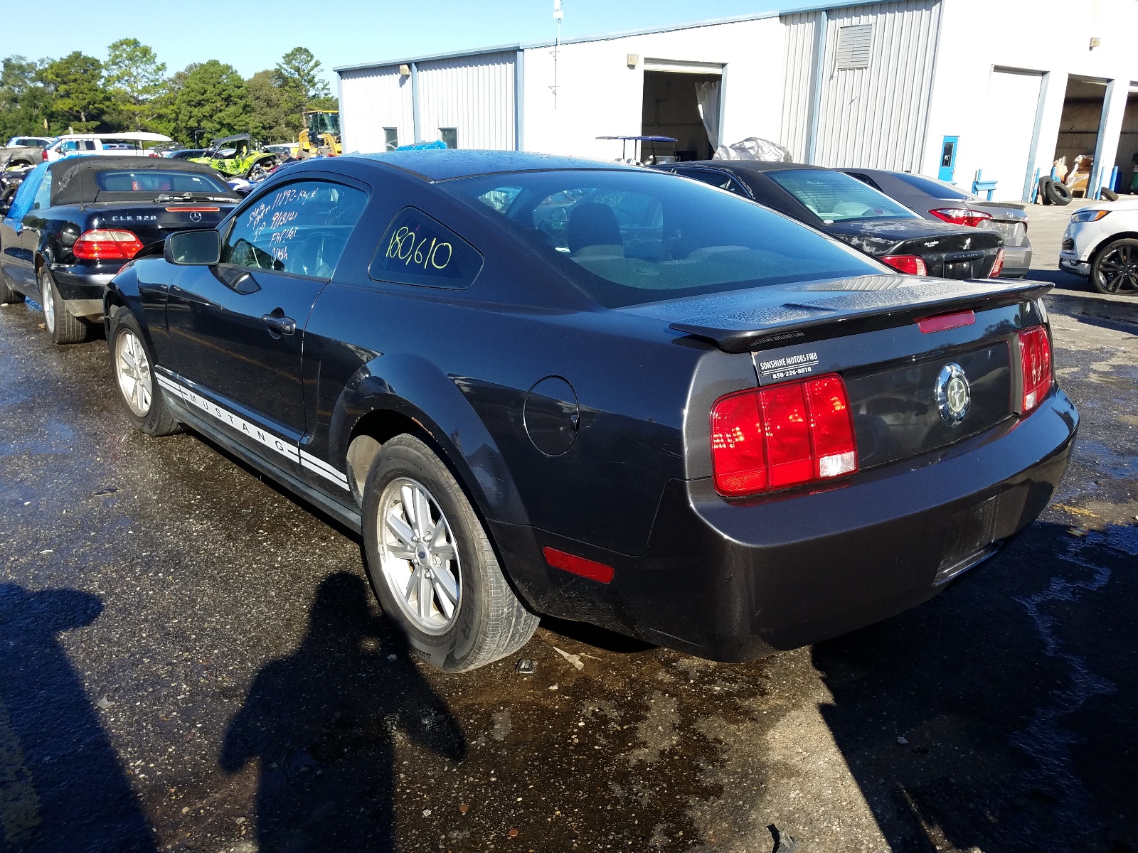 Photo 3 from auction – 2007 FORD MUSTANG with VIN 1ZVFT80N575266393