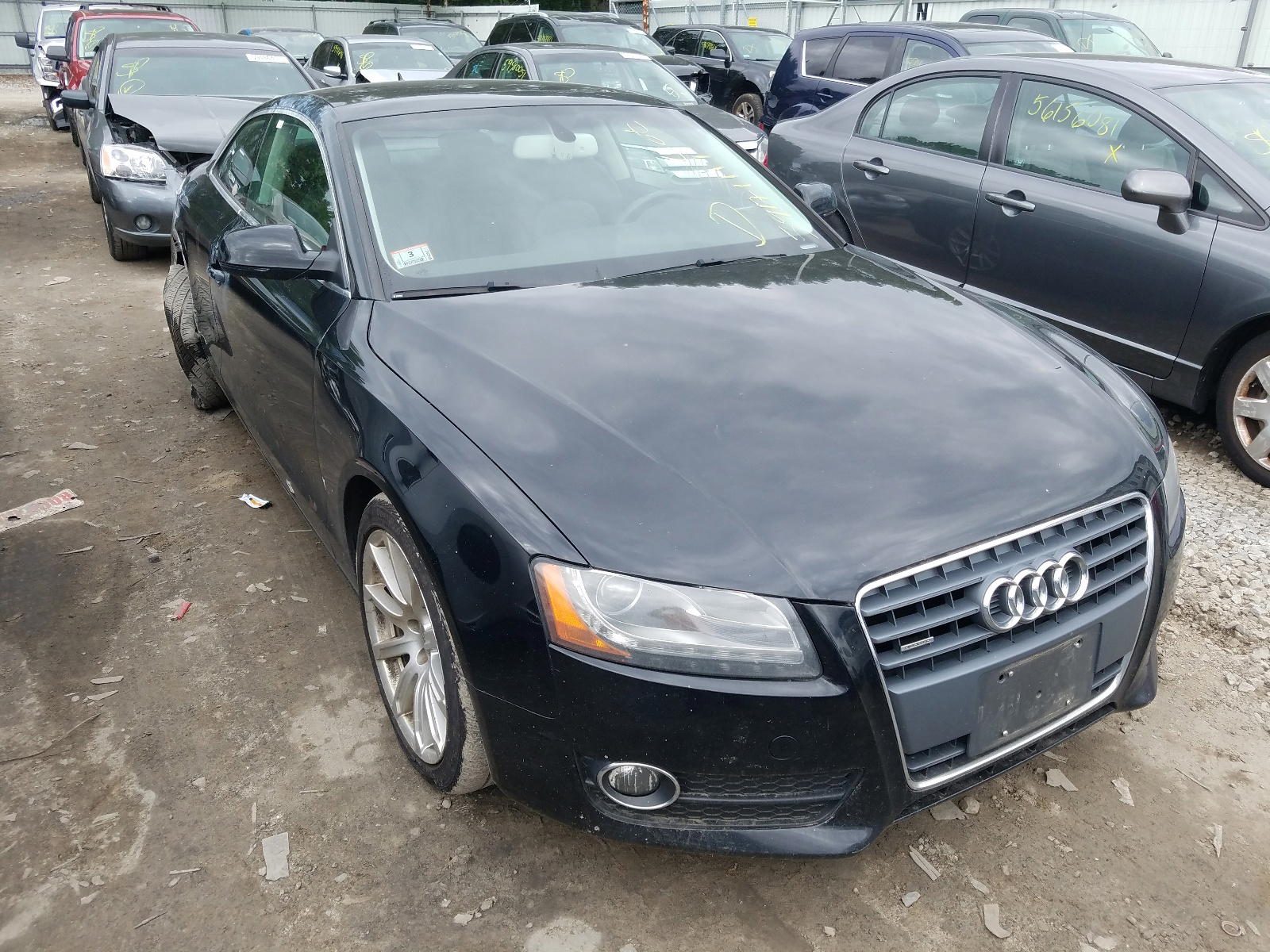 AUDI A5 PREMIUM 2012 with VIN WAULFAFR0CA020879 - Photo from auction