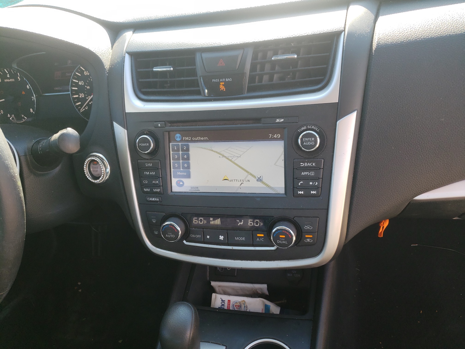 Photo 9 from auction – 2017 NISSAN ALTIMA 2.5 with VIN 1N4AL3AP9HC259238