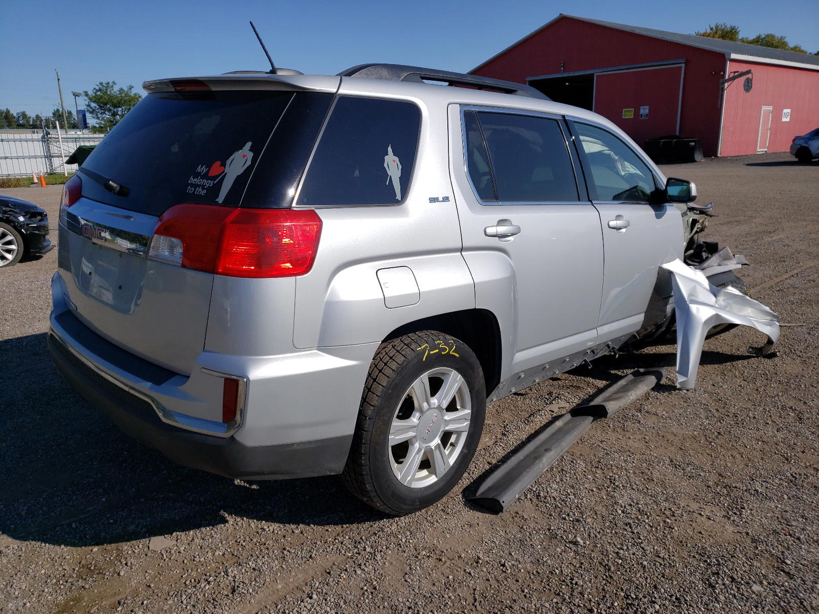 Photo 4 from auction – 2016 GMC TERRAIN SL with VIN 2GKALNEK4G6163002