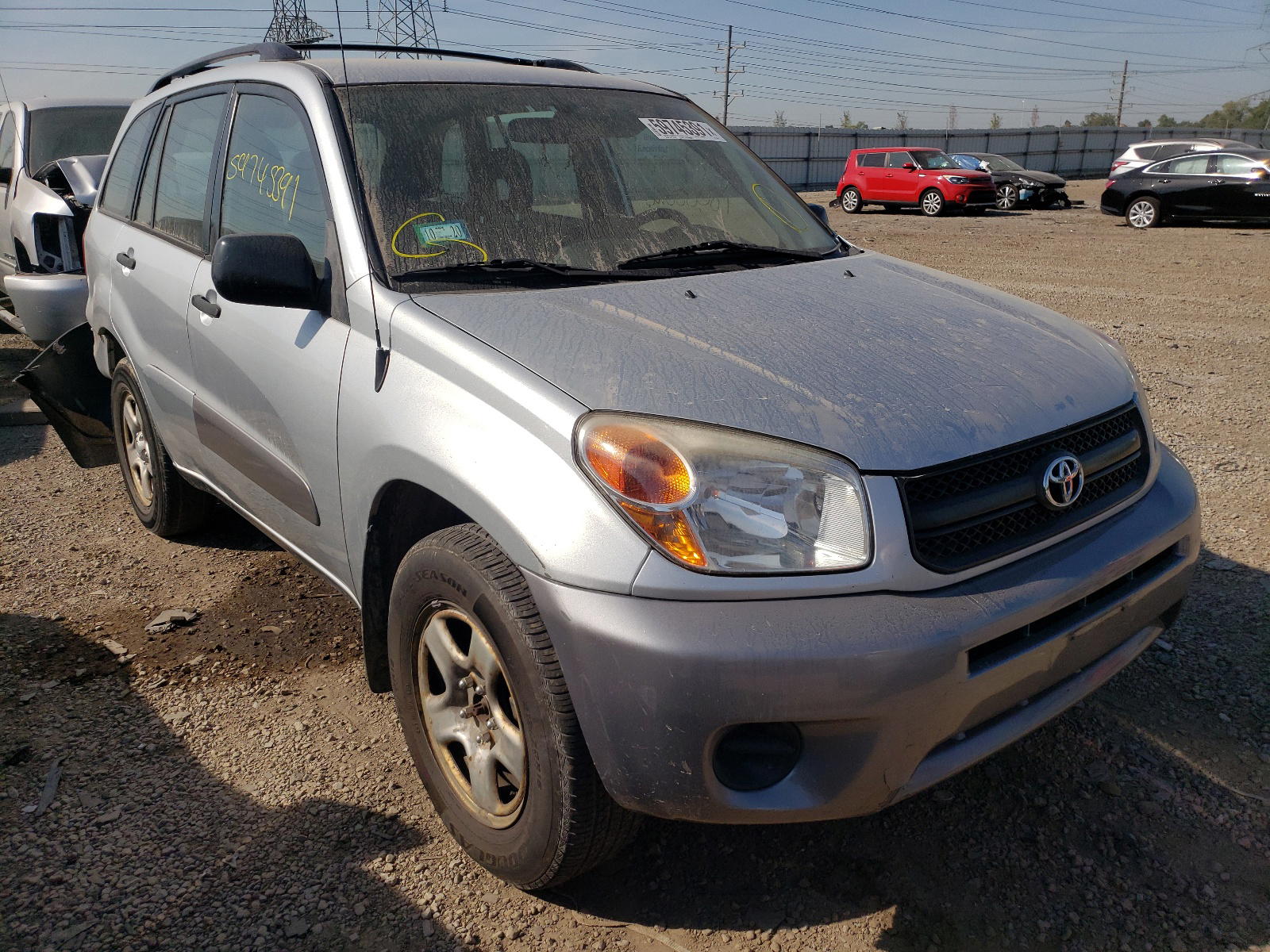 TOYOTA RAV4 2004 with VIN JTEGD20V640001617 - Photo from auction