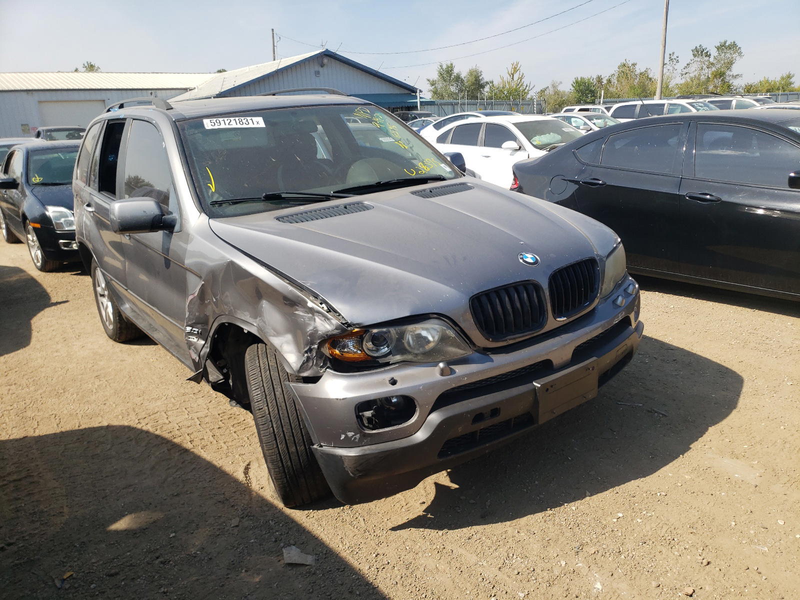 BMW X5 3.0I 2004 with VIN 5UXFA13544LU28595 - Photo from auction