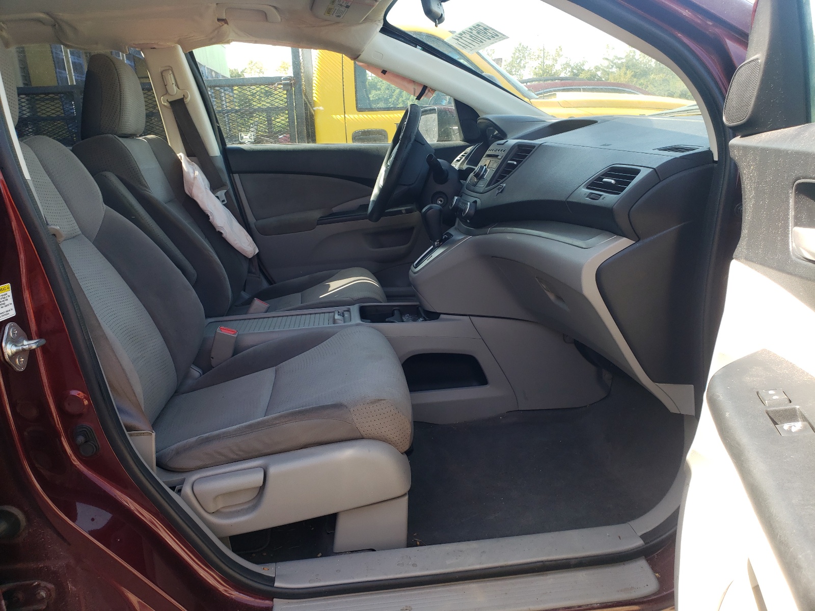 Photo 5 from auction – 2012 HONDA CR-V EX with VIN 5J6RM3H54CL034520