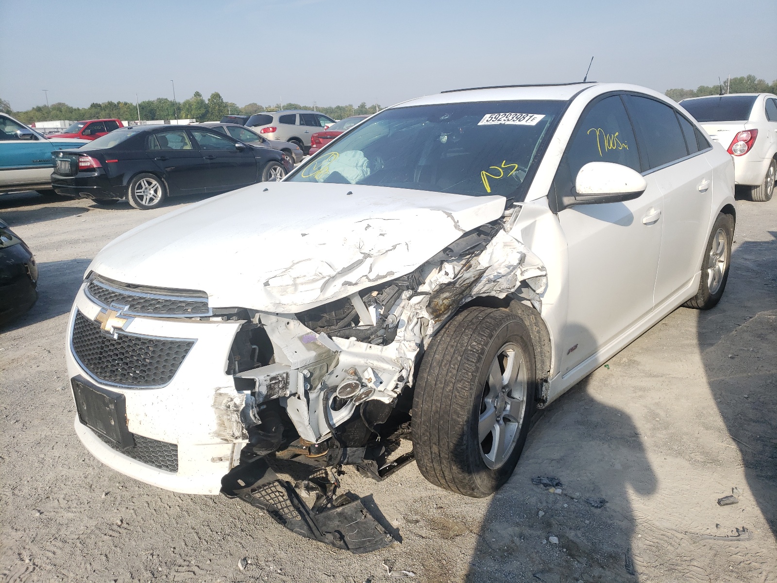 Photo 2 from auction – 2013 CHEVROLET CRUZE LT with VIN 1G1PC5SB6D7225935