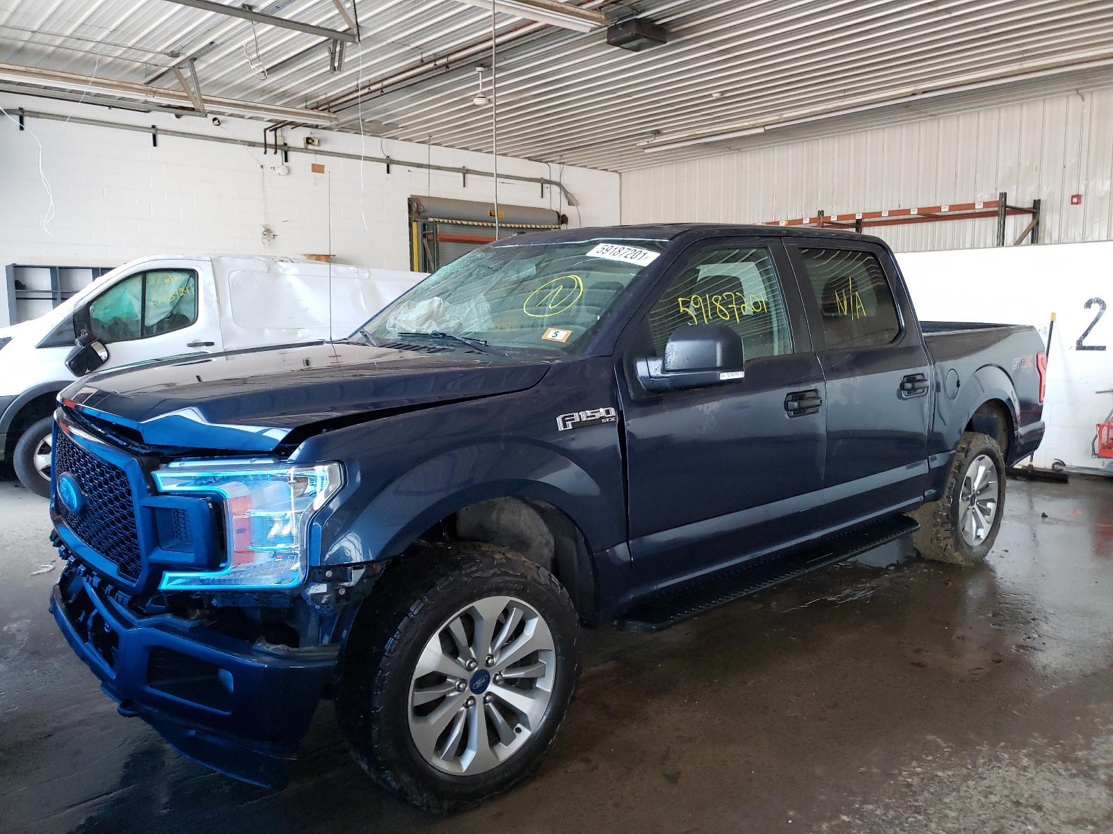 Photo 2 from auction – 2018 FORD F150 SUPER with VIN 1FTEW1EP2JFE53373