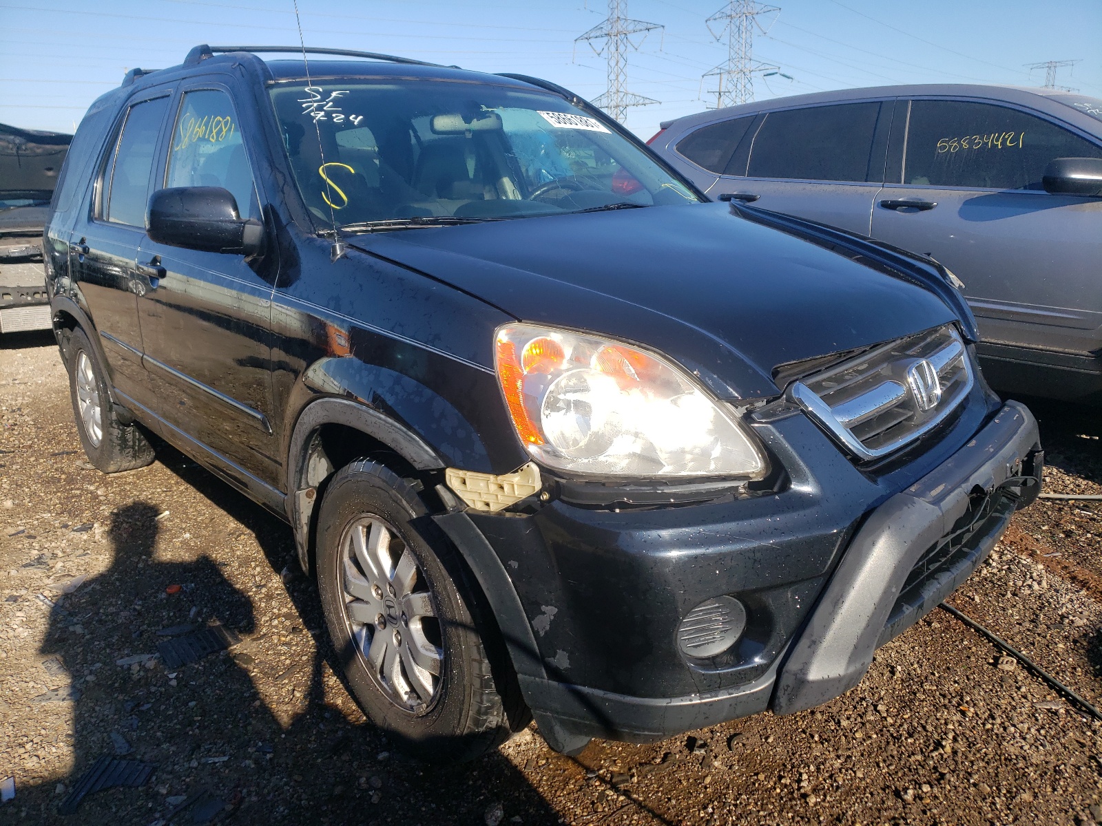 Photo 1 from auction – 2005 HONDA CR-V SE with VIN JHLRD789X5C031806