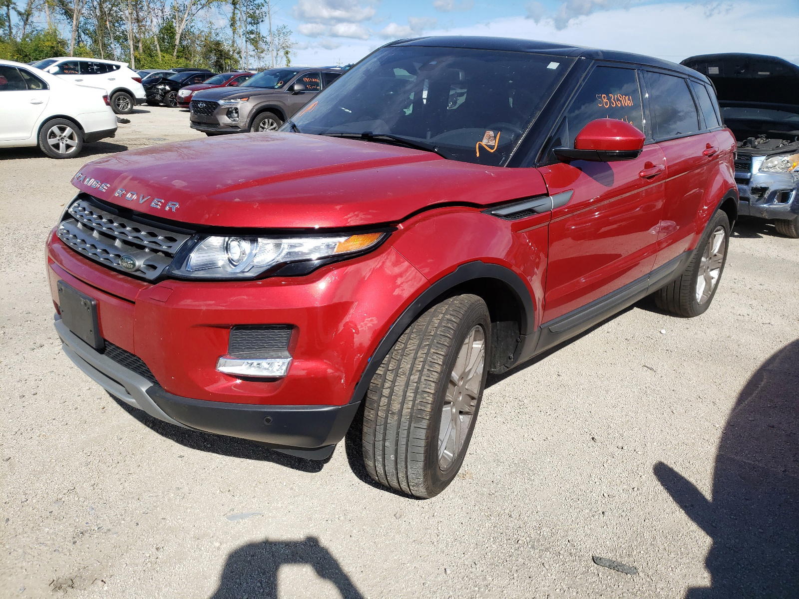 Photo 2 from auction – 2015 LAND ROVER RANGE ROVE with VIN SALVP2BG2FH076832