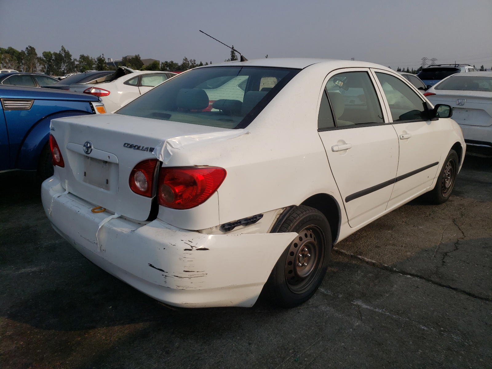 Photo 16 from auction – 2007 TOYOTA COROLLA with VIN JTDBR32E270119400