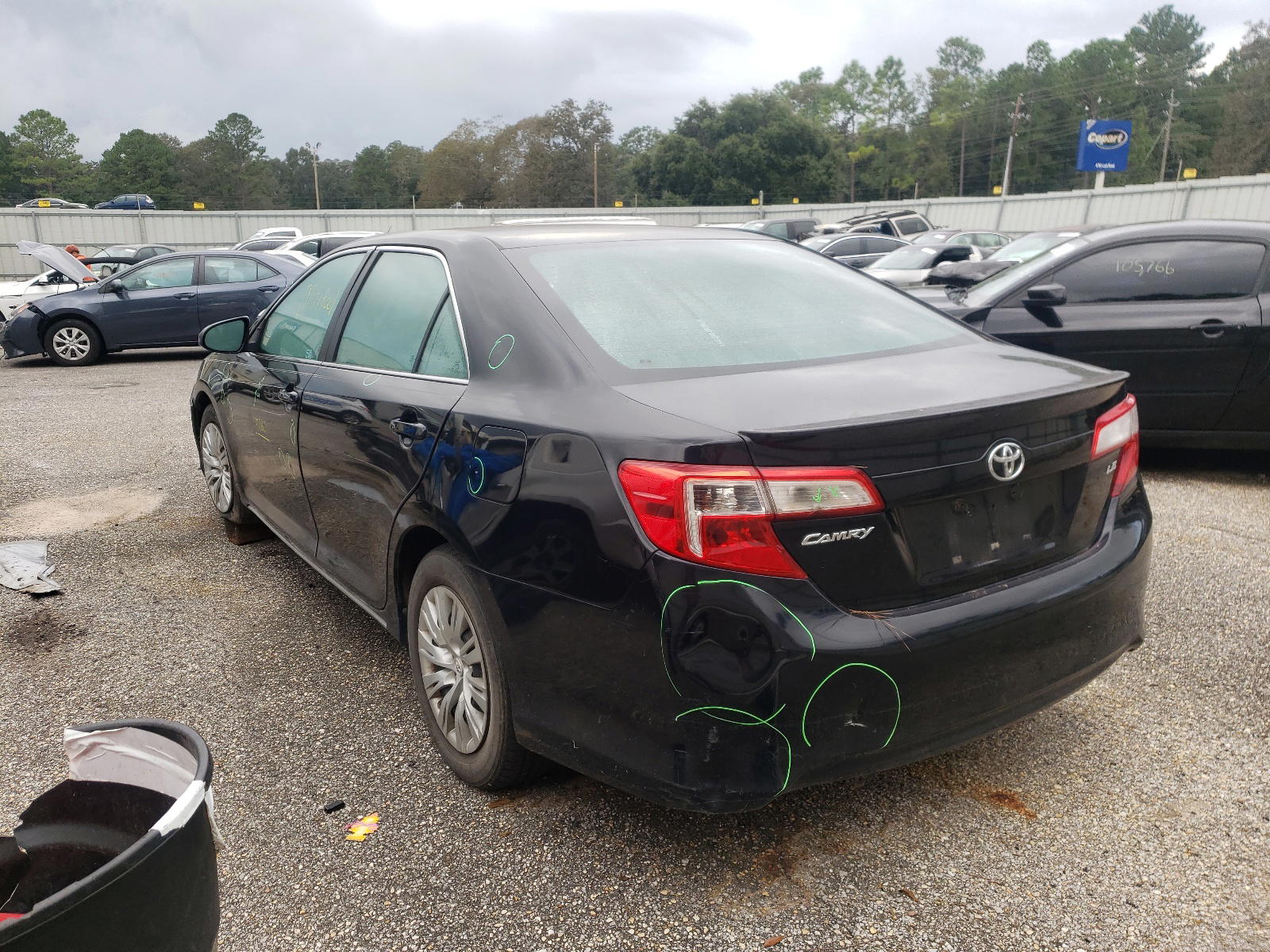 Photo 3 from auction – 2012 TOYOTA CAMRY BASE with VIN 4T1BF1FK2CU131879