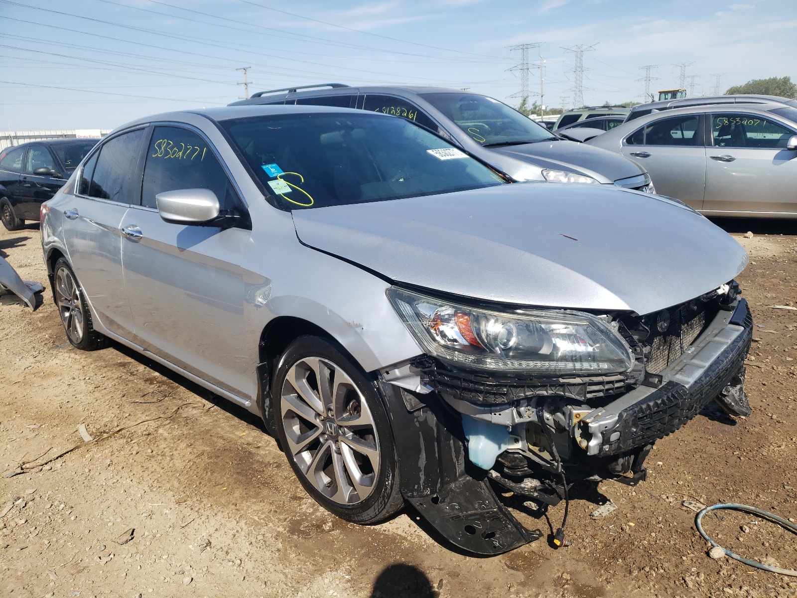 Photo 1 from auction – 2013 HONDA ACCORD SPO with VIN 1HGCR2F56DA282809