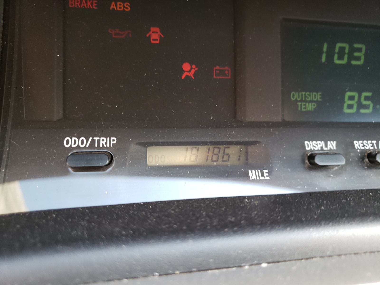 Photo 8 from auction – 2001 TOYOTA AVALON XL with VIN 4T1BF28B91U121284