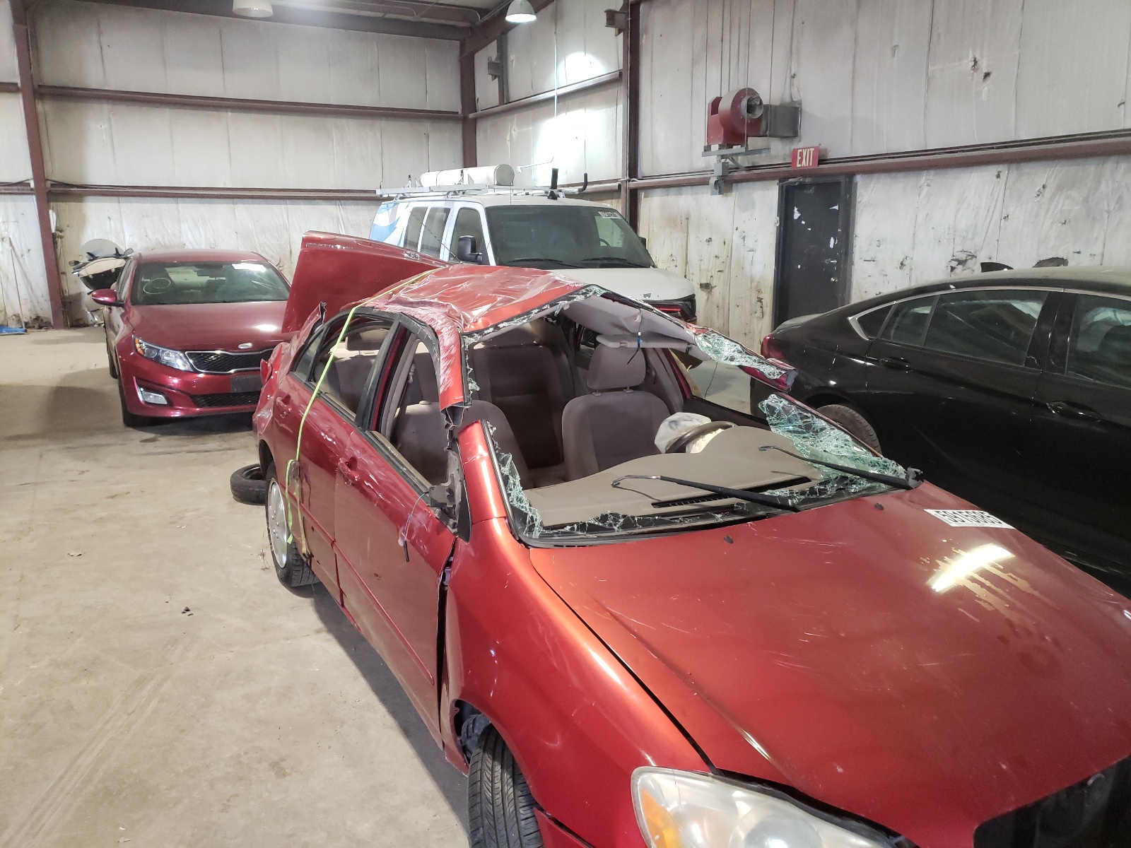 Photo 9 from auction – 2006 TOYOTA COROLLA CE with VIN JTDBR32E360075163