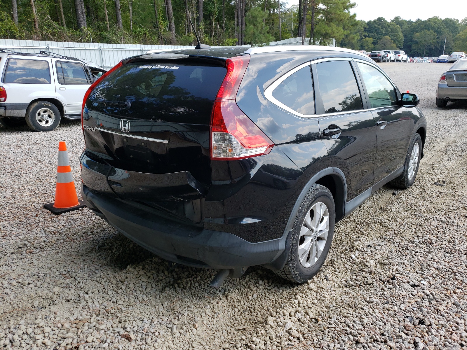 Photo 4 from auction – 2013 HONDA CR-V EXL with VIN 2HKRM3H75DH512148