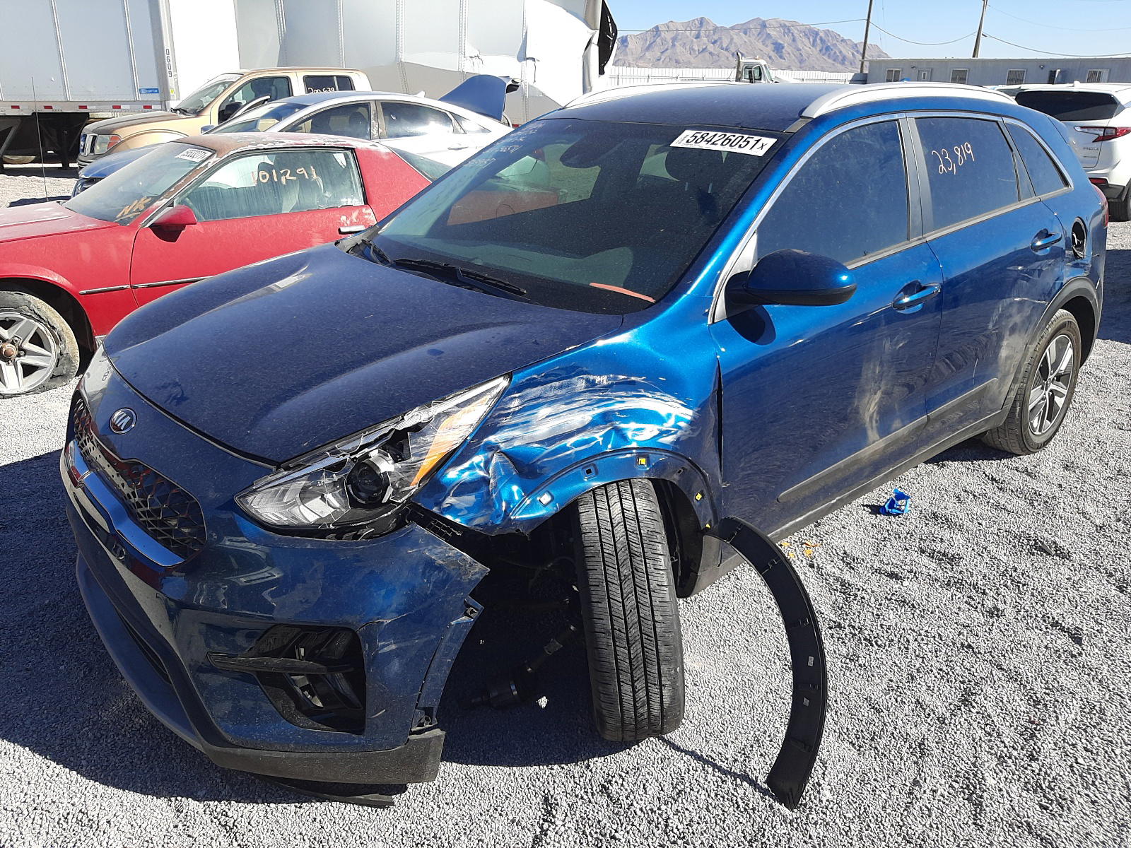 Photo 2 from auction – 2020 KIA NIRO with VIN KNDCB3LC8L5375169