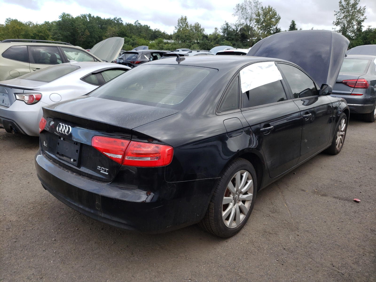 Photo 4 from auction – 2014 AUDI A4 PREMIUM with VIN WAUBFAFL7EN001183
