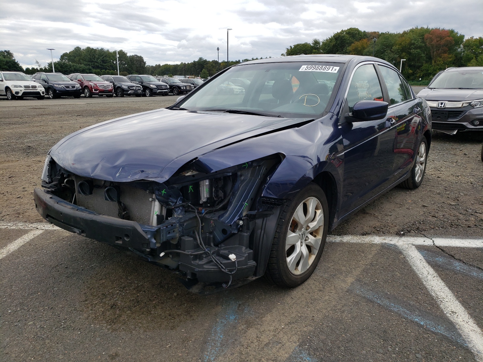 Photo 2 from auction – 2010 HONDA ACCORD EX with VIN 1HGCP2F73AA176966