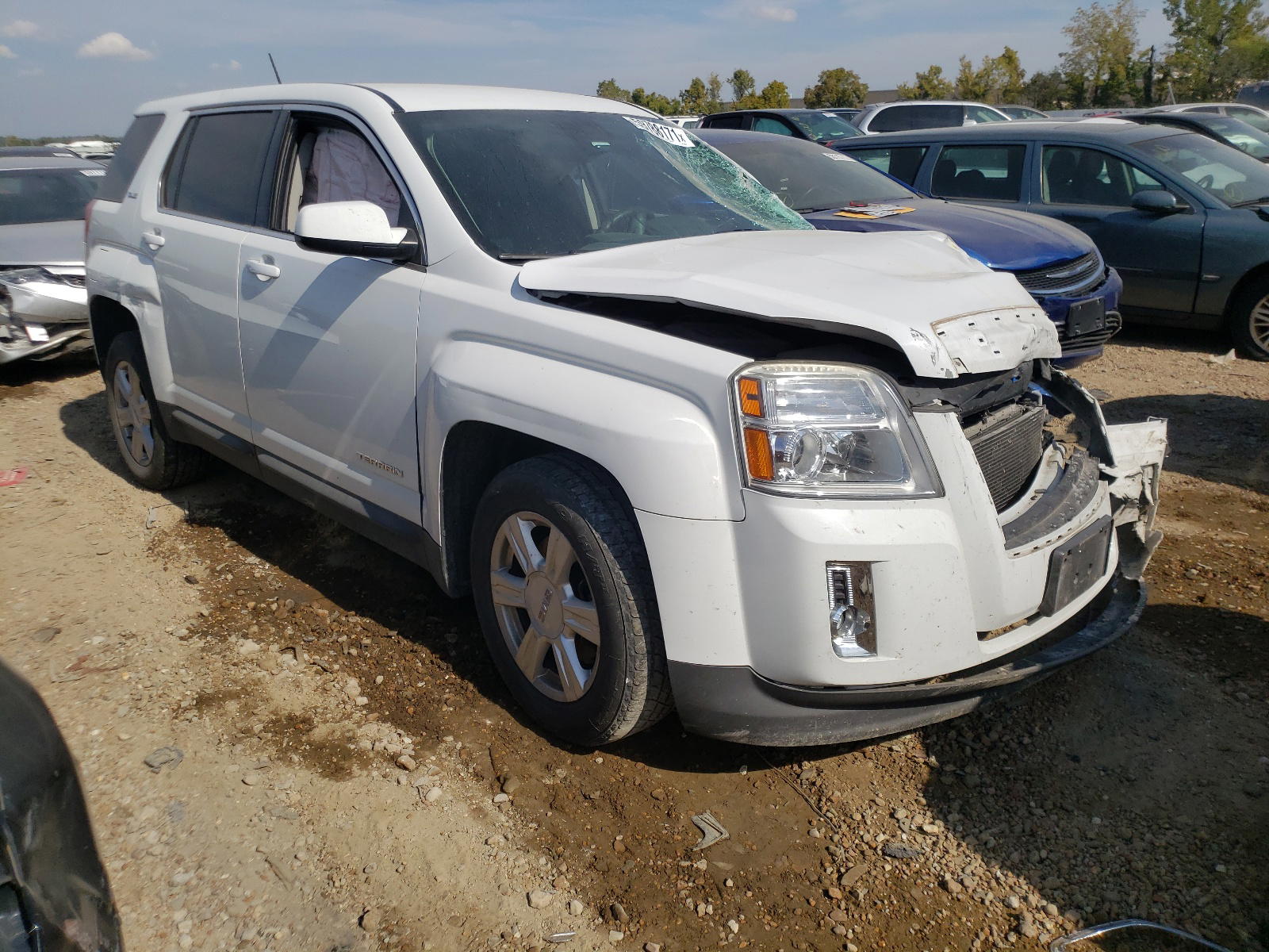 GMC TERRAIN SL 2014 with VIN 2GKFLVEKXE6328165 - Photo from auction