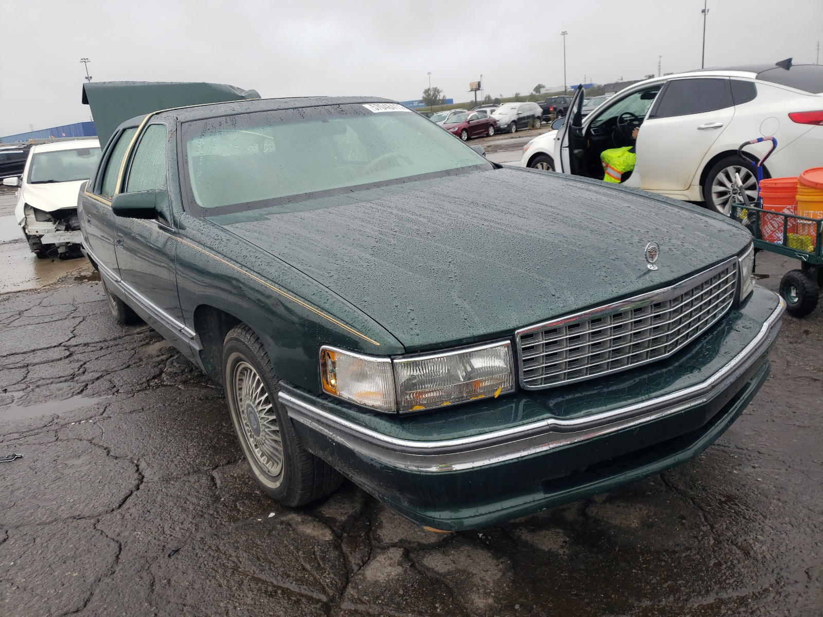 CADILLAC DEVILLE 1994 with VIN 1G6KD52B9RU290272 - Photo from auction