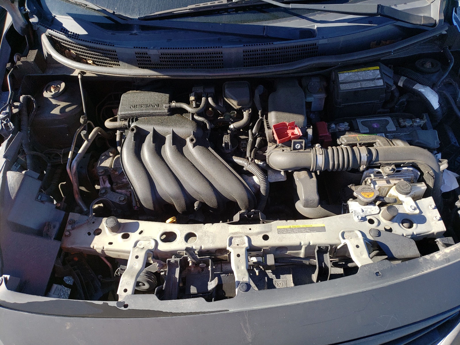Photo 7 from auction – 2014 NISSAN VERSA S with VIN 3N1CN7AP9EL855666