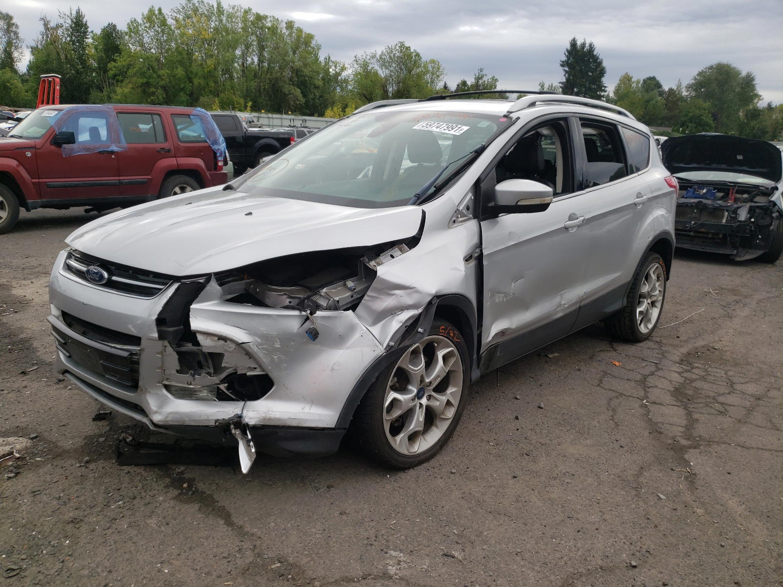 Photo 9 from auction – 2013 FORD ESCAPE TIT with VIN 1FMCU9J94DUC86898