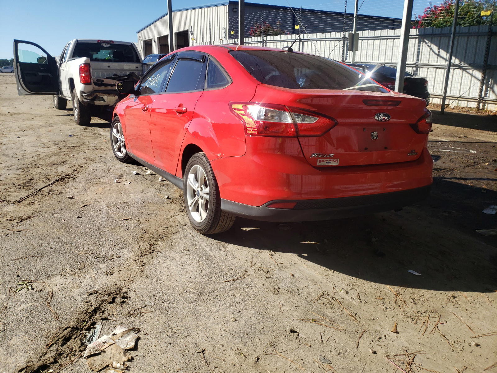 Photo 3 from auction – 2013 FORD FOCUS SE with VIN 1FADP3F23DL282541