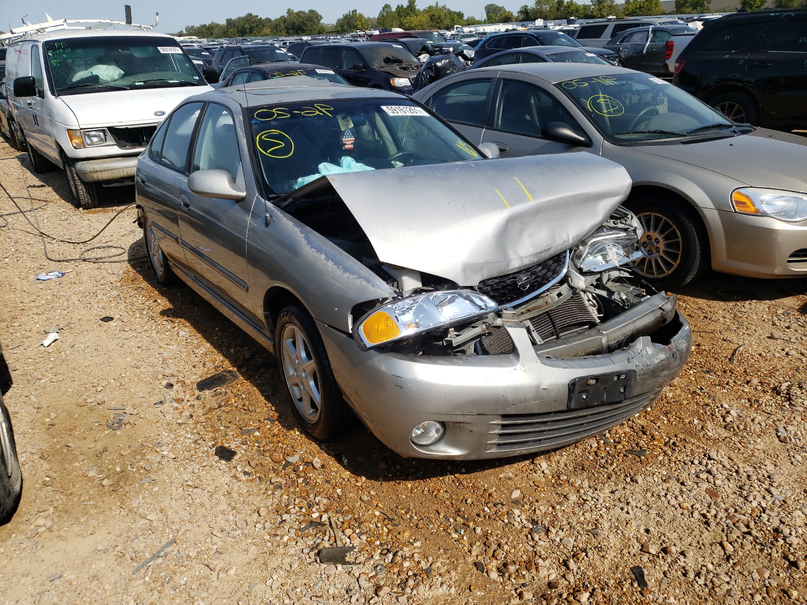 NISSAN SENTRA SE 2001 with VIN 3N1BB51D81L109718 - Photo from auction