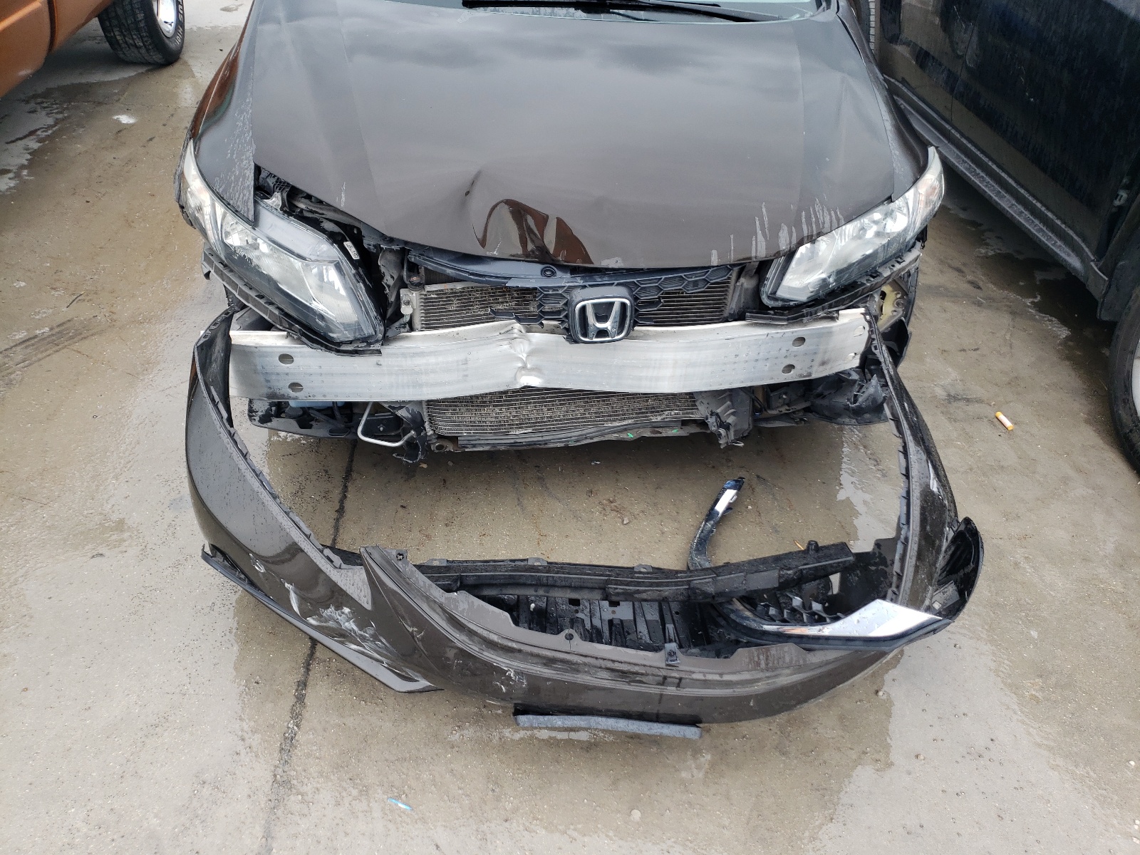 Photo 9 from auction – 2014 HONDA CIVIC HF with VIN 2HGFB2F68EH510774