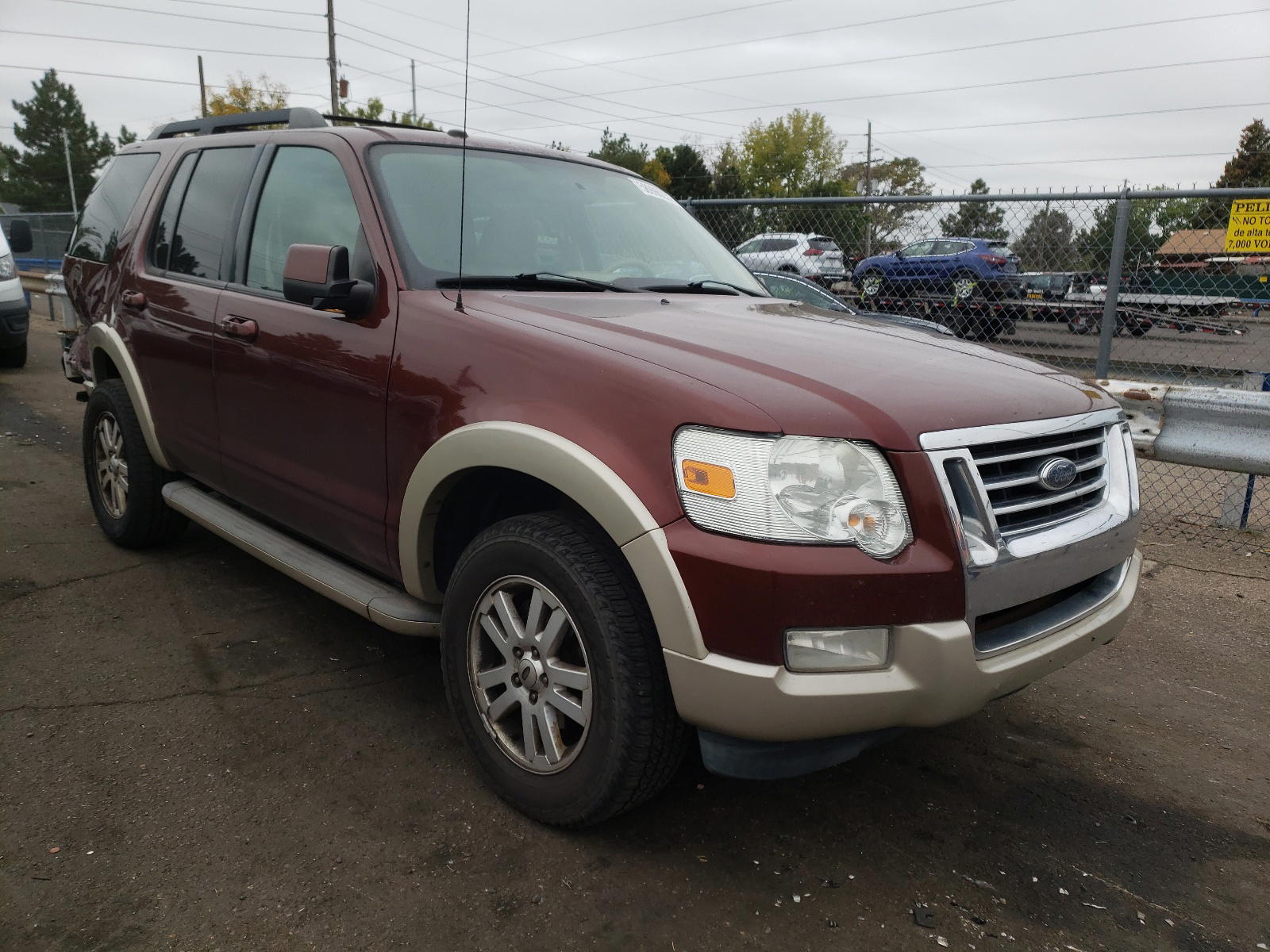 FORD EXPLORER E 2010 with VIN 1FMEU7EE6AUA67781 - Photo from auction