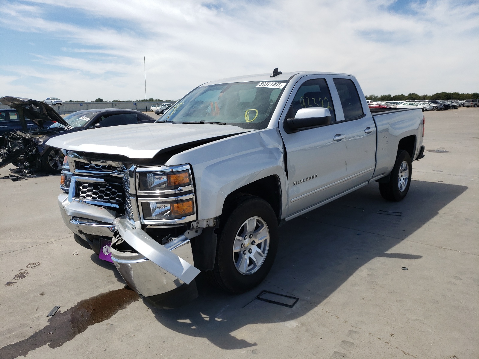 Photo 2 from auction – 2015 CHEVROLET SILVERADO with VIN 1GCRCREH5FZ387392