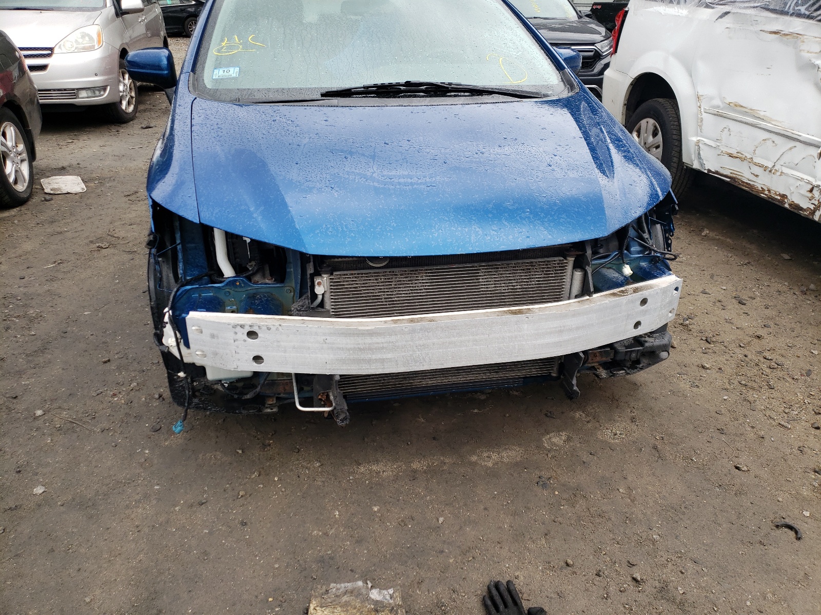 Photo 9 from auction – 2014 HONDA CIVIC LX with VIN 2HGFB2F56EH518749