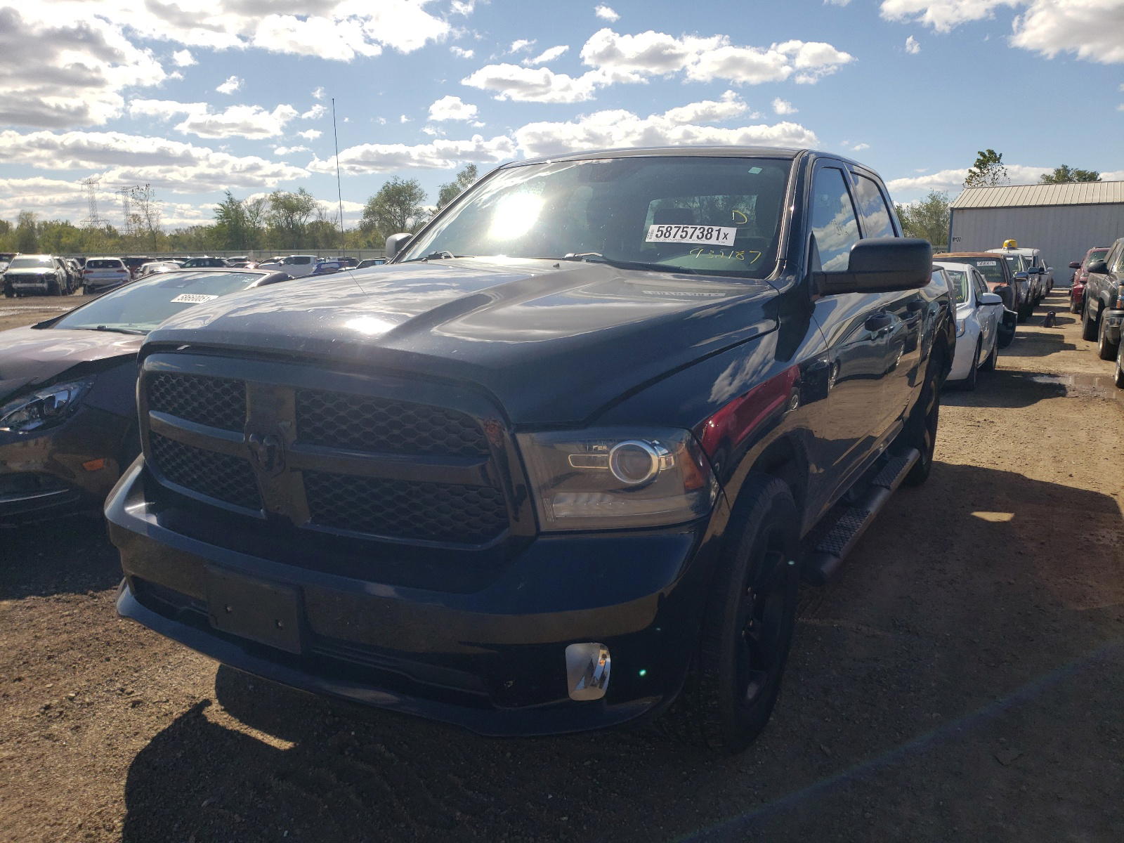Photo 2 from auction – 2014 RAM 1500 ST with VIN 1C6RR7KT8ES432187