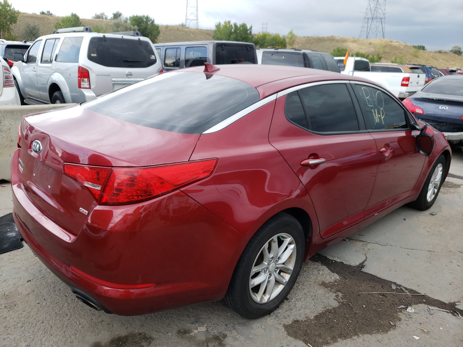 Photo 4 from auction – 2013 KIA OPTIMA LX with VIN 5XXGM4A71DG161449