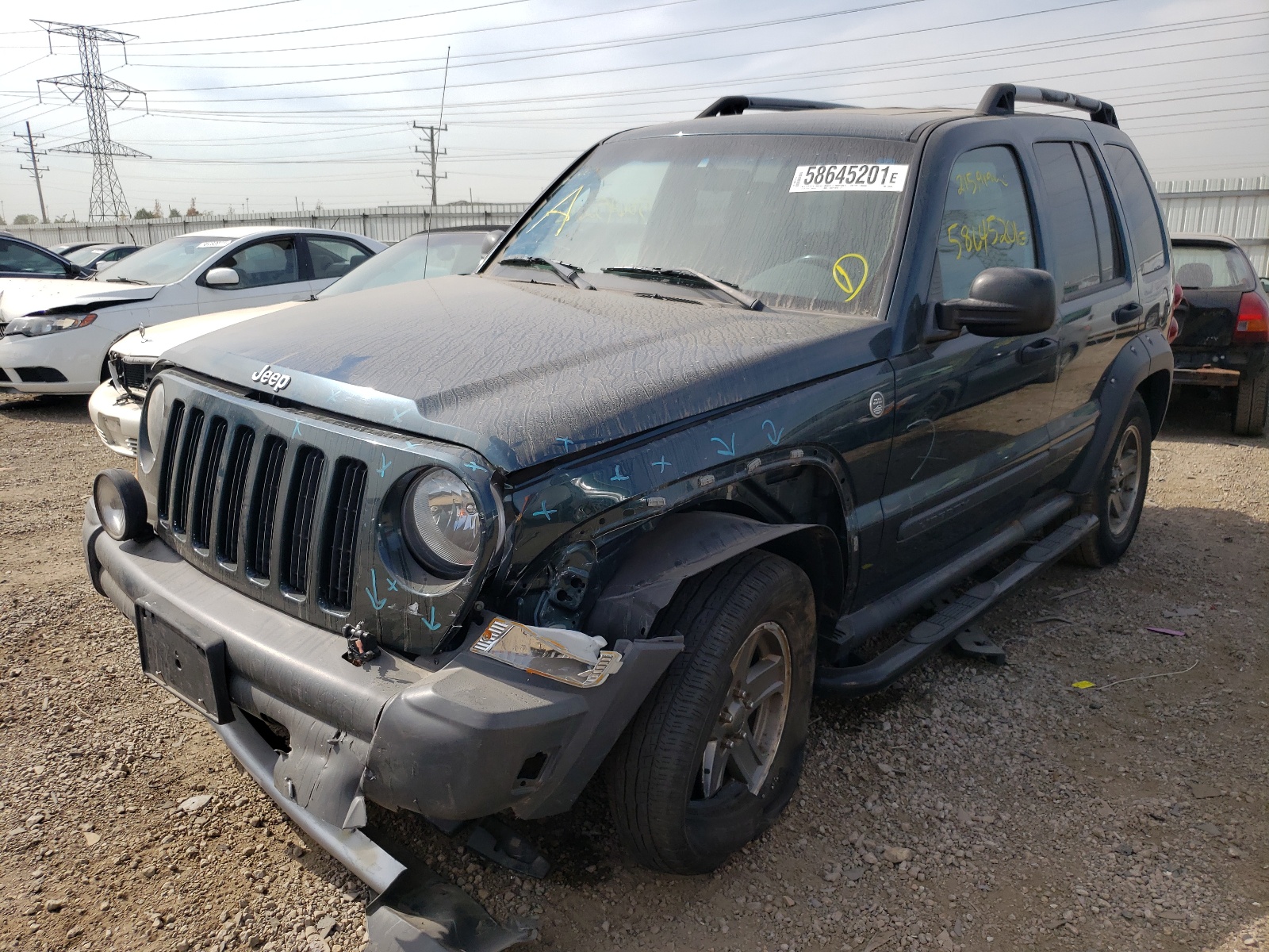 Photo 2 from auction – 2005 JEEP LIBERTY RE with VIN 1J4GL38K95W726919