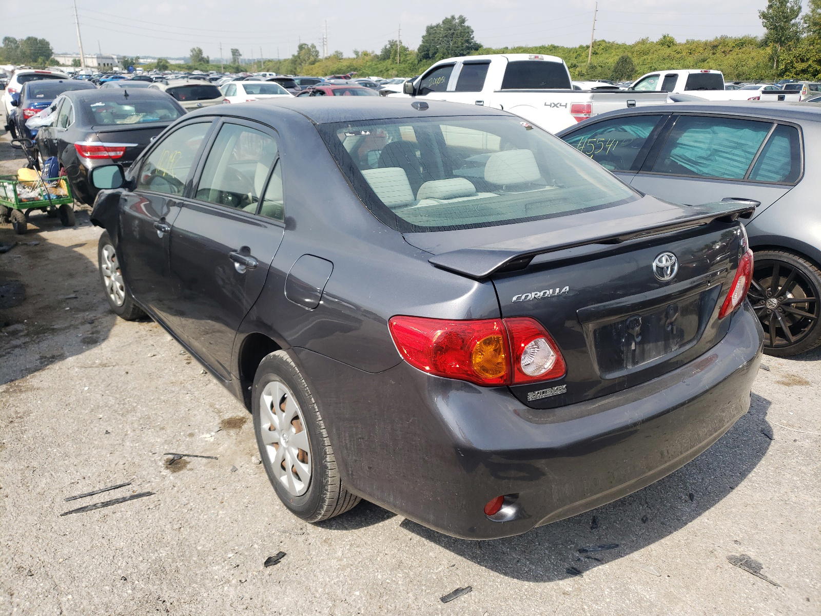 Photo 3 from auction – 2010 TOYOTA COROLLA BA with VIN JTDBU4EE3A9115312