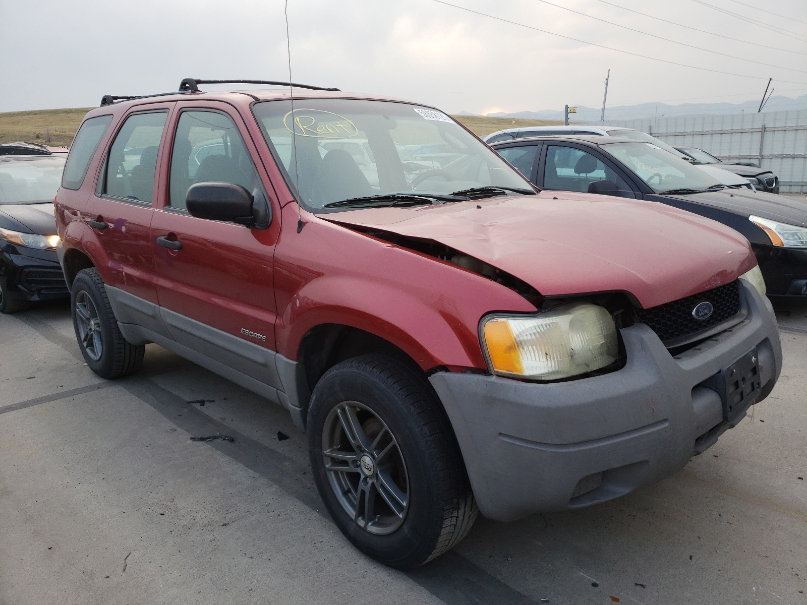 FORD ESCAPE XLS 2001 with VIN 1FMYU01B51KA47128 - Photo from auction